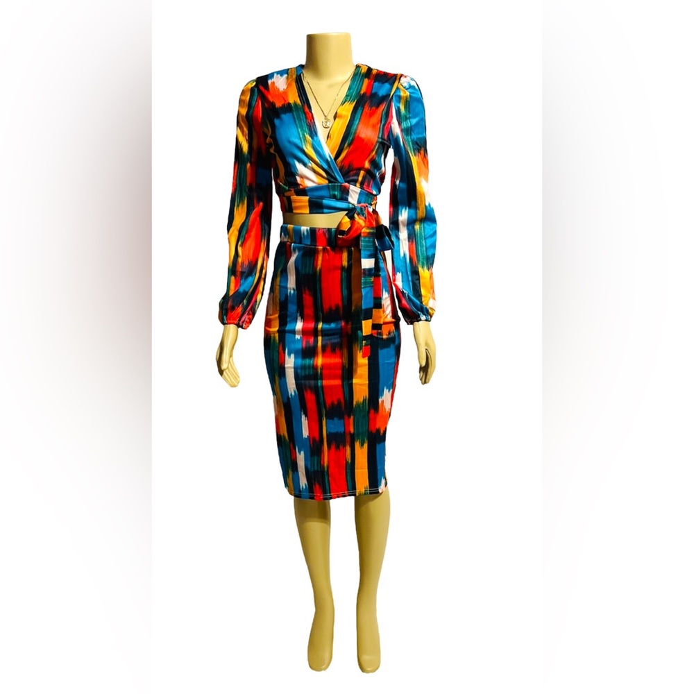 Gorgeous Dolls Maranda 2 Pc Pencil Skirt Set